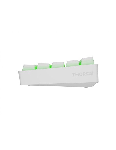 Tastaturi GENESIS Tastatura Genesis Thor 660 G2 60% B alb