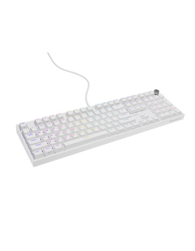 Tastaturi GENESIS Tastatura Genesis Thor 404 P alb