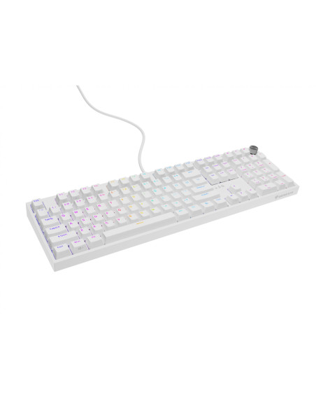Tastaturi GENESIS Tastatura Genesis Thor 404 P alb