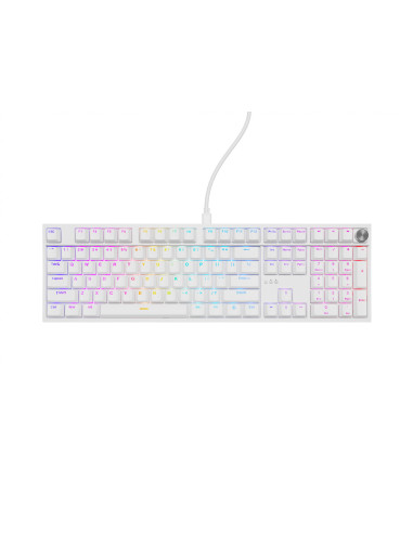 Tastaturi GENESIS Tastatura Genesis Thor 404 P alb
