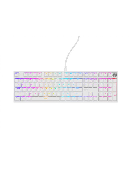 Tastaturi GENESIS Tastatura Genesis Thor 404 P alb