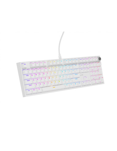 Tastaturi GENESIS Tastatura Genesis Thor 404 P alb