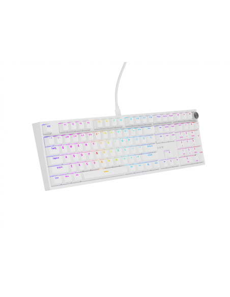 Tastaturi GENESIS Tastatura Genesis Thor 404 P alb