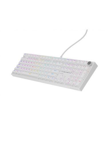 Tastaturi GENESIS Tastatura Genesis Thor 404 P alb