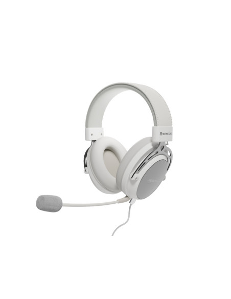Casti audio GENESIS Casti cu fir Genesis Toron 301 alb