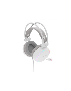 Casti audio GENESIS Casti cu fir Genesis Neon 613 G2 alb