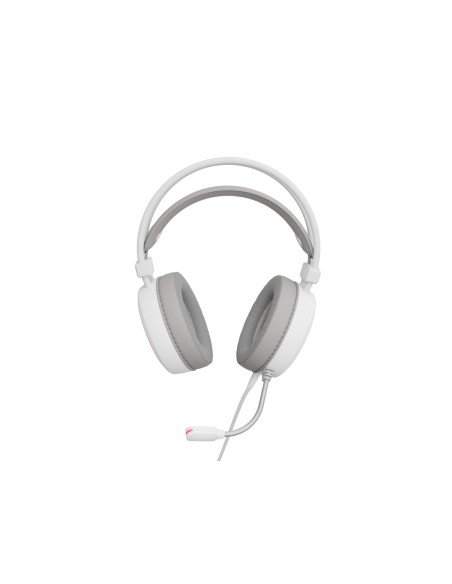 Casti audio GENESIS Casti cu fir Genesis Neon 613 G2 alb