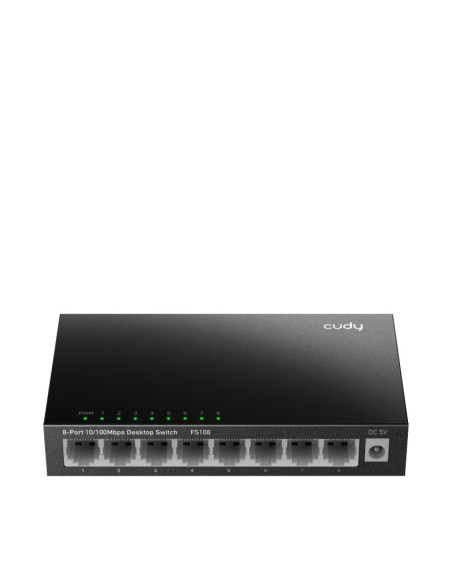 Switch-uri CUDY 8-Port 10/100 Mbps Metal Switch